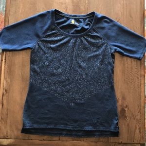 Carhartt handkerchief print 3/4 sleeve raglan